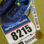 Sportisimo 1/2Maraton Praha 2014 - moje číslo a medaile